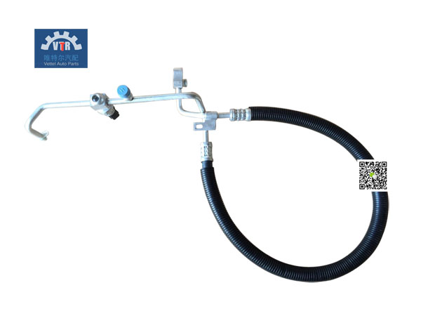 DZ14251845004  蒸發(fā)器進管  Evaporator inlet pipe  SHACMAN  X3000  Truck air conditioning system parts