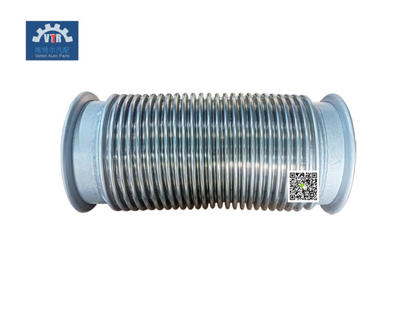 DZ95259540009   卡箍連接波紋管  Clamp connects bellows  SHACMAN F2000 F3000  重量：4kg